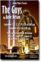 Poster for 'The Guys' by Anne Nelson