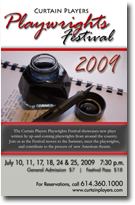 Poster for the '2009 Playwrights Festival'