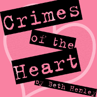 Logo for 'Crimes of the Heart' (Design by Jeff Kemeter)