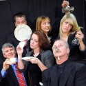 Photo #3: The cast of 'The Dining Room' in a less serious pose