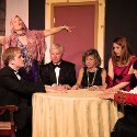 Photo #5: Patrick Martyn, Susan Loar, Rich Bloom, Nancy Meyer, Carly Young, Curtis Kinnell, and Laura Tirronen in 'The Game's Afoot'
