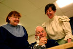 Joyce Roberts, Larry Hansgen, and Mary Acierno