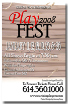 Poster for the 'Sixth Annual Playwrights Festival'