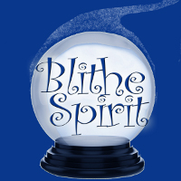 Logo for Sir Noel Coward's 'Blithe Spirit' (Design by Jeff Kemeter)