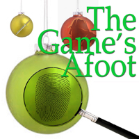 Logo for Jeffrey Hatcher's 'The Game's Afoot' (Design by Jeff Kemeter)