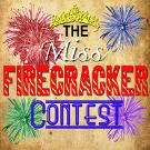 Logo for 'The Miss Firecracker Contest'