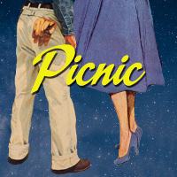 Logo for William Inge's 'Picnic' (Design by Jeff Kemeter)