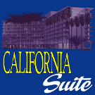Logo for 'California Suite'