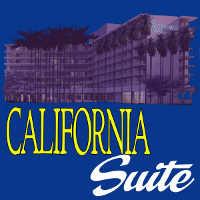 Logo for Neil Simon's 'California Suite' (Design by Jeff Kemeter)