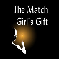 Logo for Laurie Brooks's 'The Match Girl's Gift' (Design by Jeff Kemeter)