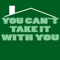 Logo for Moss Hart and George S. Kaufman's 'You Can't Take It With You' (Design by Jeff Kemeter)
