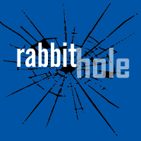 Logo for 'Rabbit Hole' (Design by Jeff Kemeter)